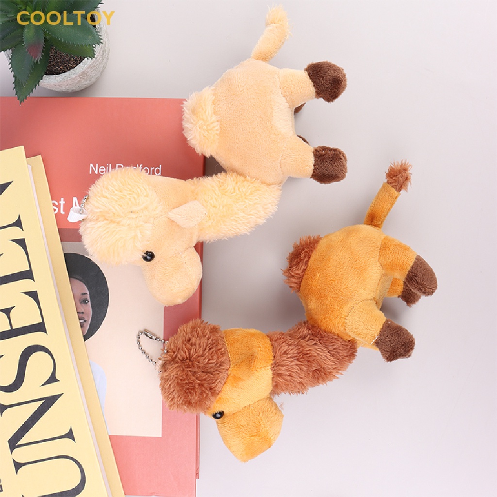 Móc Khóa Hình Lạc Đà Hoạt Hình Nhồi Bông Đáng Yêu