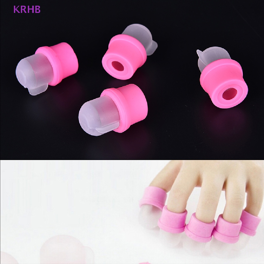 1 Dụng Cụ Kẹp Bông Cotton Làm Sạch Móng Nghệ Thuật Mới