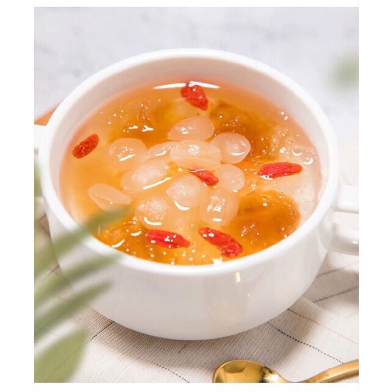 COMBO 3 MÓN: Tuyết Yến 20g - Nhựa đào 15g - Bồ mễ 15g