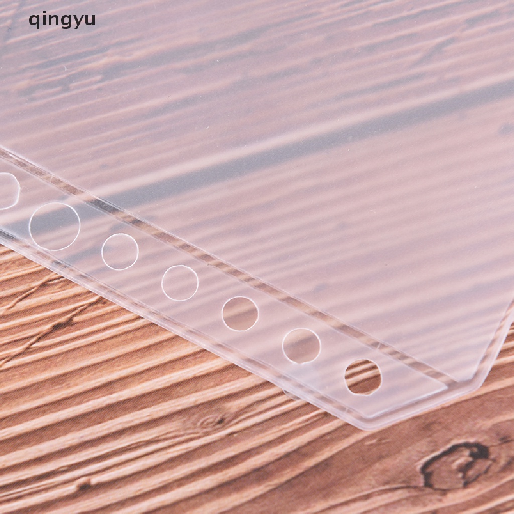 1 Túi Đựng Thẻ A5 A6 Bằng PVC Có Khóa Kéo Tiện Dụng