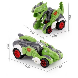 Xe robot biến hình đồ chơi khủng long cho bé chiến đấu