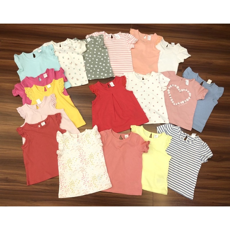 Sét 3 áo Hm bé gái