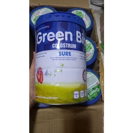 Sữa Sure - Green Bio Colostrum 900g, nguyên liệu chính nhập từ Đan Mạch