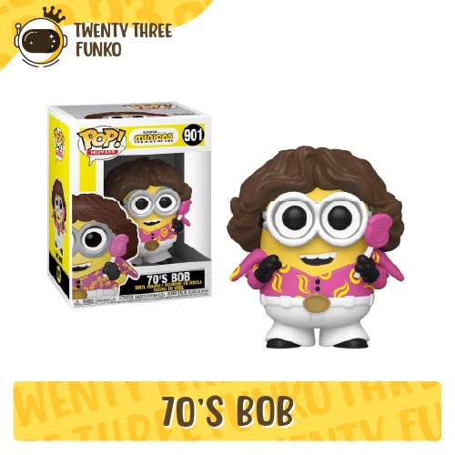 Mô Hình Funko Pop • 70's Bob 901 • Minion