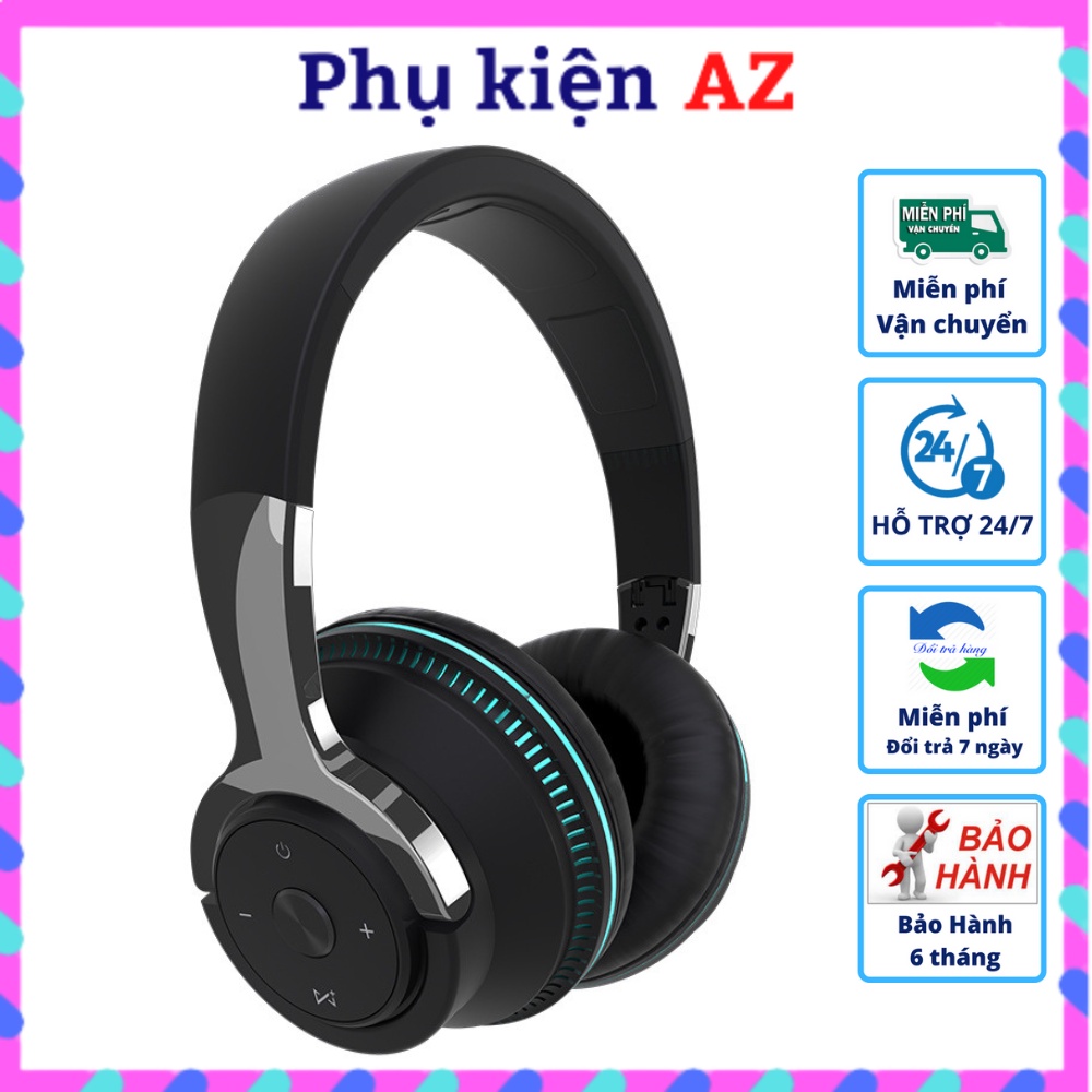 Tai Nghe Bluetooth Chụp Tai Không Dây H2 Chip Jerry Siêu Hay Có Míc Đàm Thoại Âm Thanh Vòm 3D Supper _ Phụ Kiện AZ