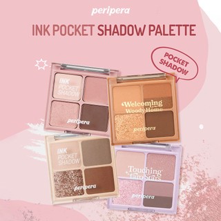 Phấn mắt 4 ô Peripera Ink Pocket Shadow Palette