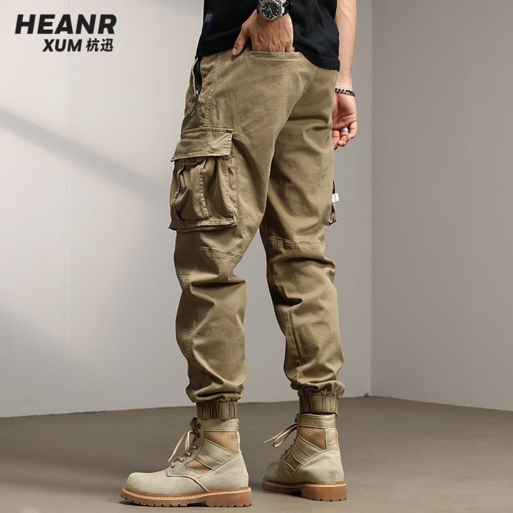 Jogger kaki lưng chun cao cấp co dãn 4 chiều cao cấp | BigBuy360 - bigbuy360.vn