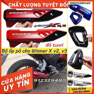 Bộ ốp pô và chụp đuôi pô winner x - 𝗖𝗵𝘂̣𝗽 𝗕𝗼̂ 𝗪𝗶𝗻𝗻𝗲𝗿 𝗫 – mẫu mới malaysia cho winner x v2 và winner x v3