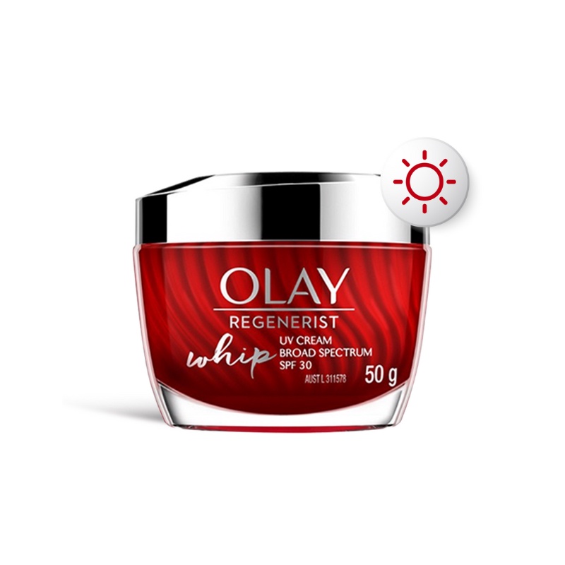 Kem Dưỡng Ban Ngày Căng Mướt, Sáng Khỏe & Ngừa Lão Hóa Chống Tia UV SPF 30 OLAY REGENERIST WHIP 50G