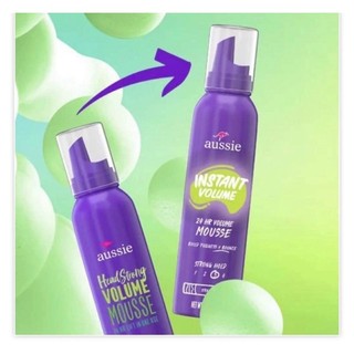 [AUTH-ĐỦ BILL] MOUSSE AUSSIE INSTANT VOLUME LÀM PHỒNG GIỮ NẾP TÓC
