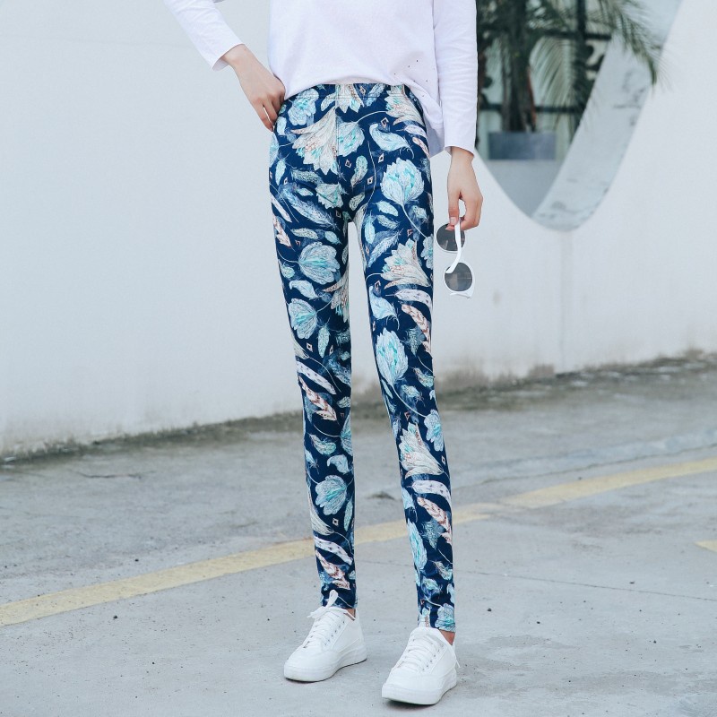Quần Legging Thể Thao Lưng Cao Co Giãn Mẫu Mới 2023 Thời Trang Xuân Thu Cho Nữ