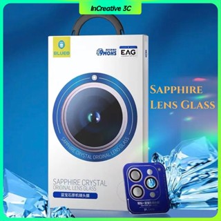 Blueo Sapphire nhân tạo Miếng dán Camera for iPhone 16 15 14 Pro max Kính Cường Lực 9H Siêu Cứng Chống Trầy Xước Chống Thấm Nước Bảo Vệ Ống Kính Máy Ảnh Cho iPhone 14 Pro Max Plus 14pm 14p