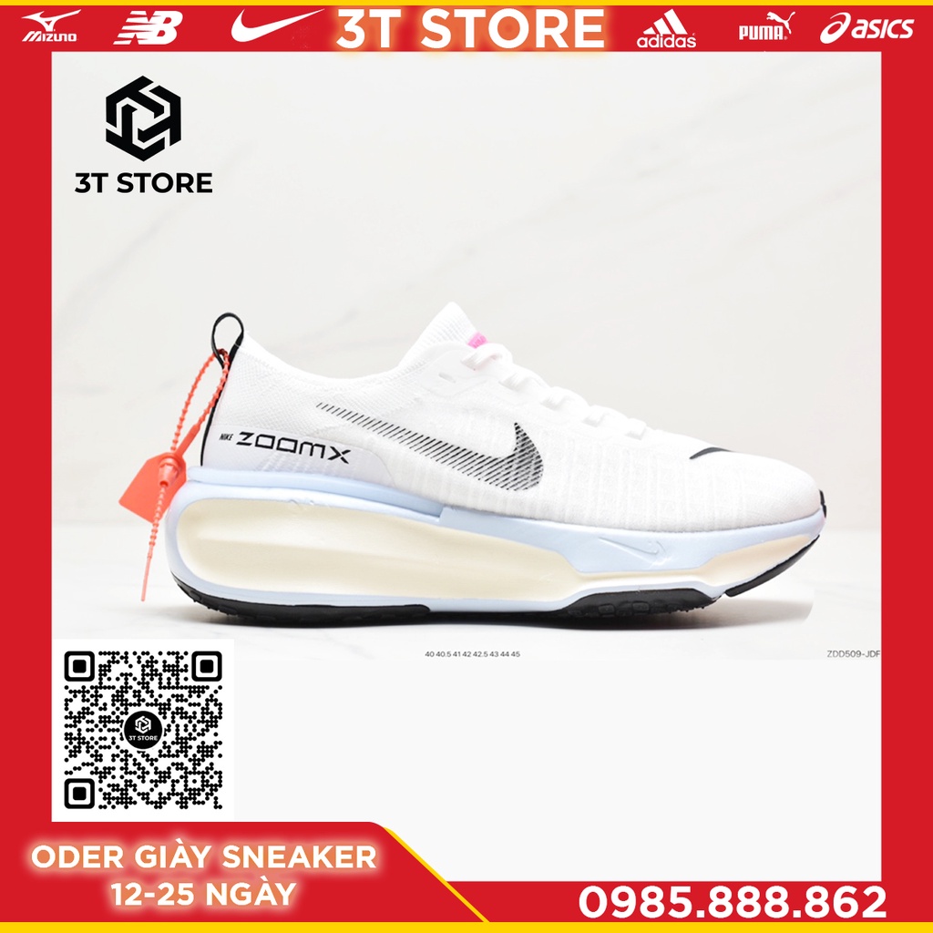 GIÀY SNEAKER MÃ SẢN PHẨM: DR2660-001_Nike ZoomX Invincible Run Flyknit 3"Peacock Blue/Orange"_FULL BOX_FREE SHIP TOÀN QU