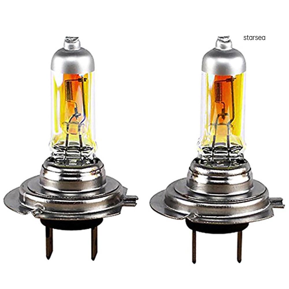 2 Bóng Đèn Pha Ô Tô Siêu Sáng H7 Xenon Halogen 12V