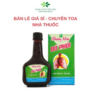 Thiên môn bổ phổi bình đông – giúp giảm ho, bổ phổi – chai 280ml