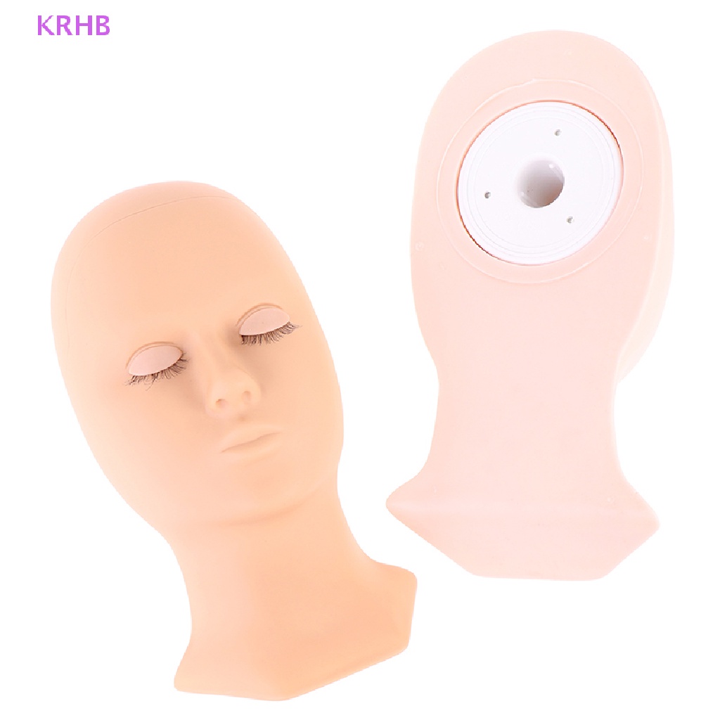 Đầu Ma Nơ Canh Luyện Tập Trang Điểm Lông Mi KRHB Mới