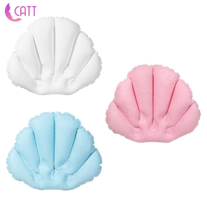 1 Gối Tựa Đầu Gắn Bồn Tắm / SPA Thoải Mái Tiện Dụng