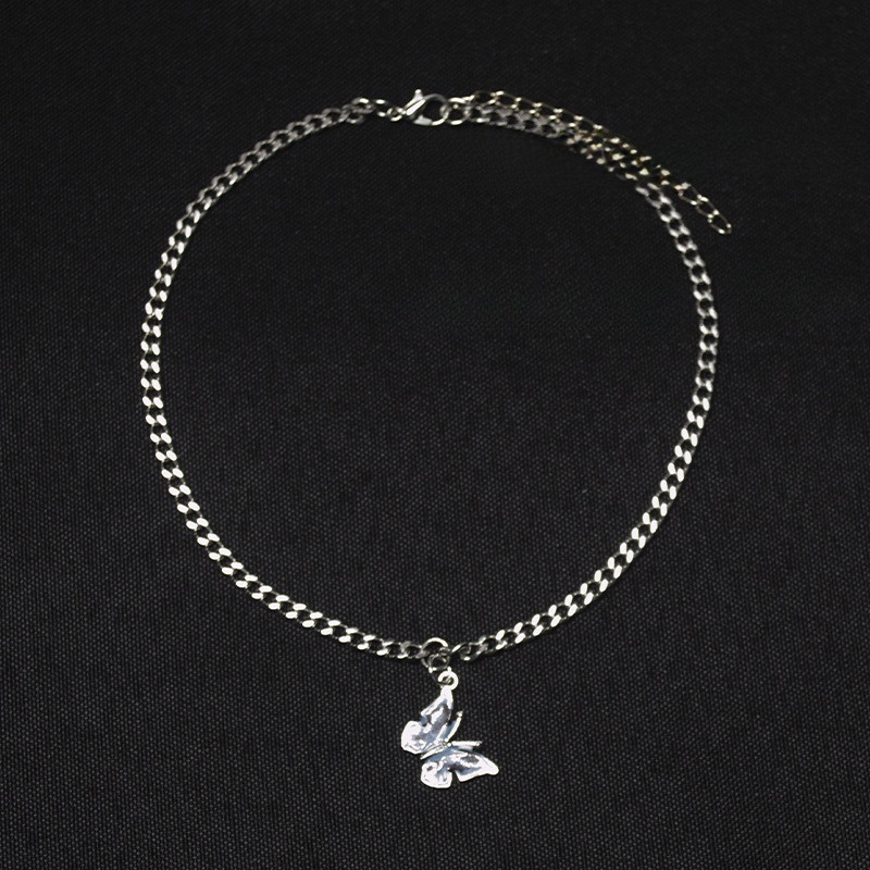 Vòng cổ Mặt Hình Bướm Nhỏ Đơn Giản Thời Trang Cá Tính