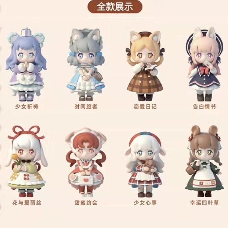 Mô hình blind box ninizee chính hãng hộp mù giao ngẫu nhiên