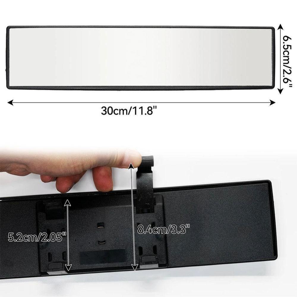 Gương Chiếu Hậu Góc Rộng 30cm Di Động Trang Trí Nội Thất Xe Hơi