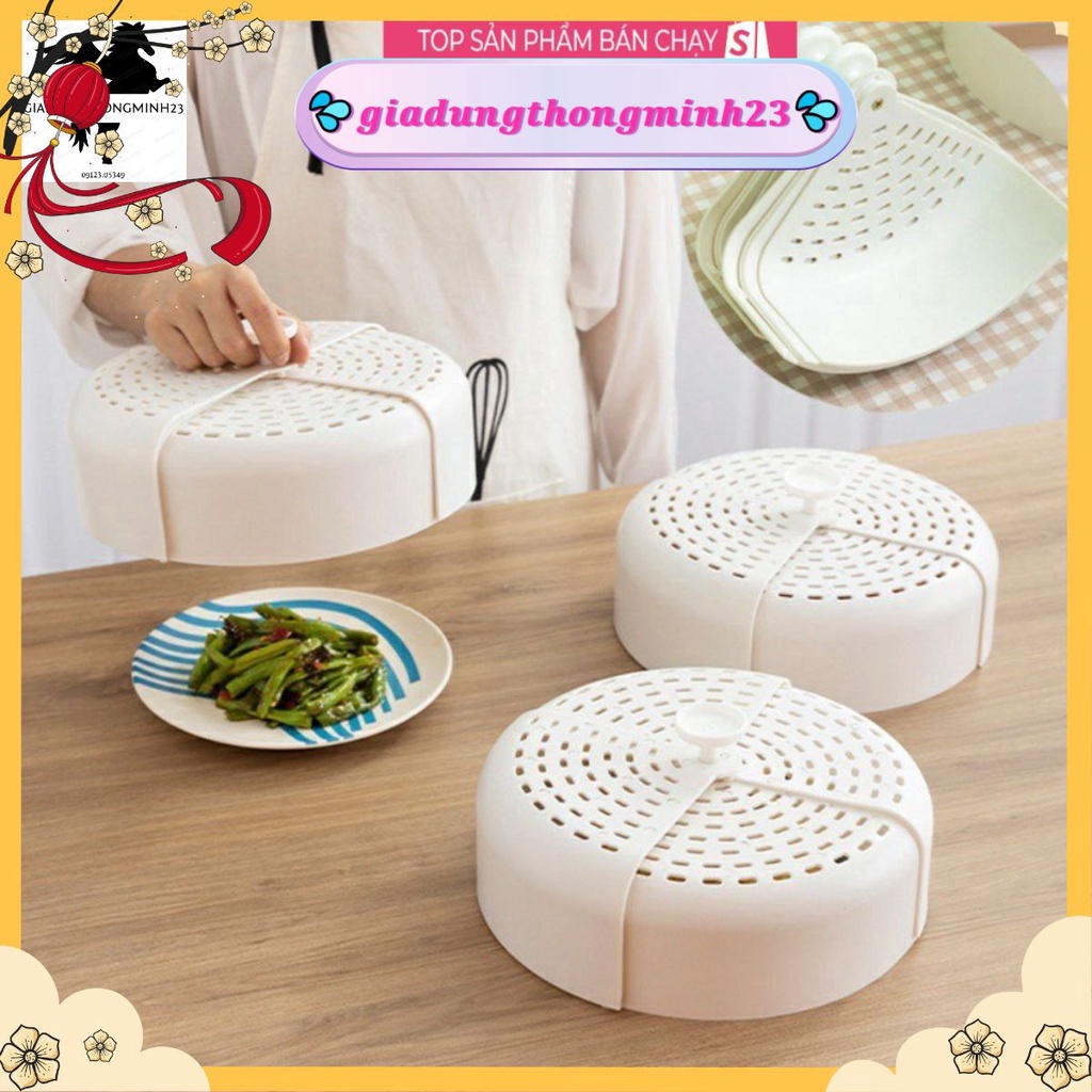 Lồng Bàn Nhựa Gấp Gọn Đậy Thức Ăn Chống Ruồi Tiện Dụng T2 Giá Rẻ💦𝒈𝒊𝒂𝒅𝒖𝒏𝒈𝒕𝒉𝒐𝒏𝒈𝒎𝒊𝒏𝒉𝟐𝟑💦