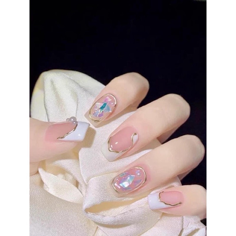 Gel vẽ cọ nét metan Vinimay chai 10ml hồng bạc vàng