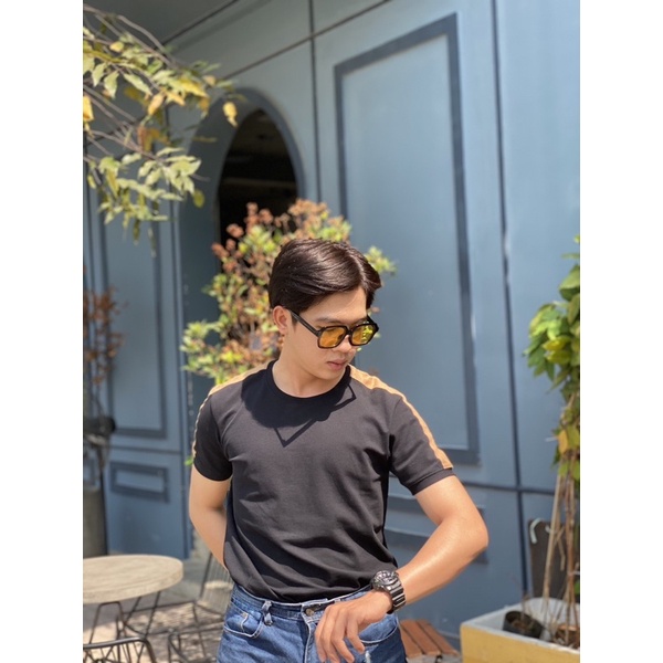 Áo thun nam cổ tròn nhungT005