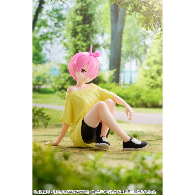 Mô hình Re:Zero Ram - Relax Time - Training Style Ver - hàng chính hãng Nhật Bản