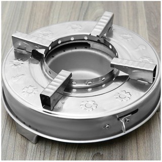 Bếp cồn inox cồn nước cồn khô 23cm chính hãng