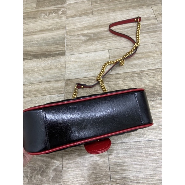 Túi si da thật hiệu GC Marmont 22