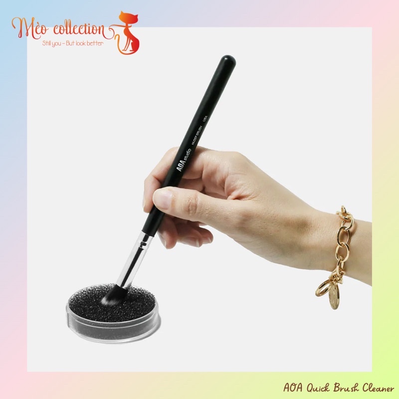 Đồ rửa cọ khô AOA Quick Brush Cleaner