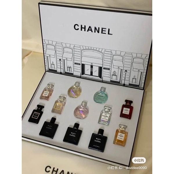 SÉT NƯỚC HOA MINI c.h.a.n.e.l 8 chai