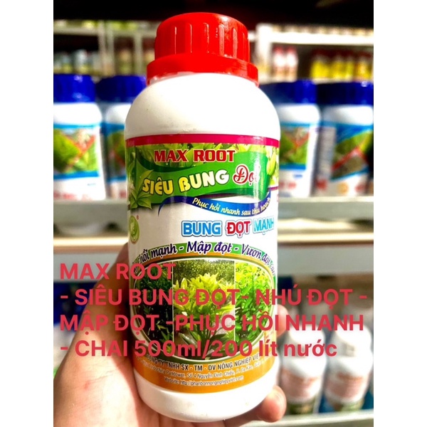 hiệu quả cực nhanh dành cho cây cảnh, cây ăn trái 500ml