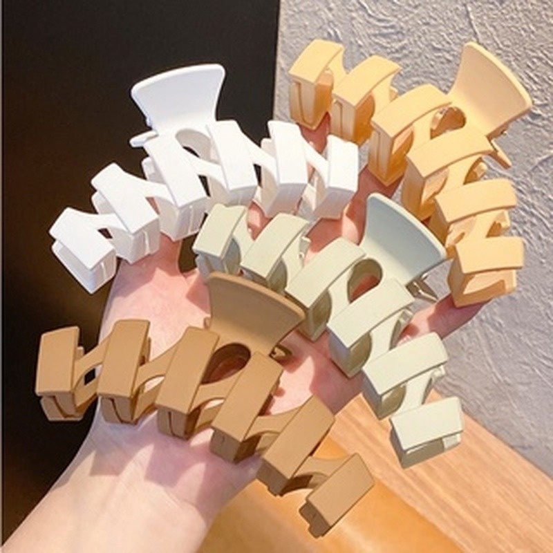 Kẹp Tóc Hình Cá Mập Bằng Acrylic Phong Cách Hàn Quốc Đơn Giản Thời Trang Cho Nữ