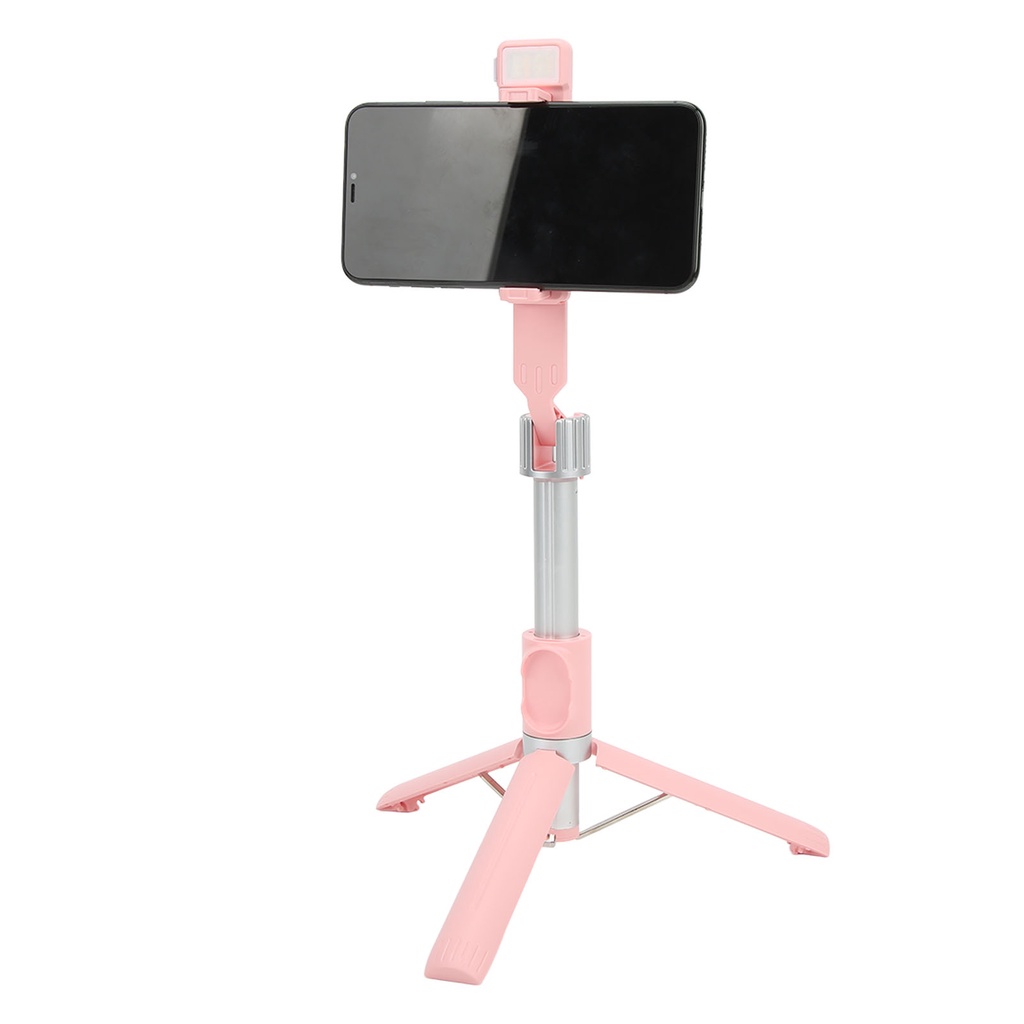 Có thể bán buôn Chân máy gậy tự sướng với ánh sáng lấp đầy 3 chế độ Cấp độ Tay miễn phí điện thoại sạc đứng màu hồng để đi du lịch Washington057 Hàng giao ngay