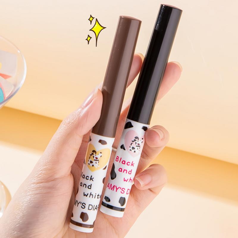 Ultra Mascara HLLR Làm Cong Và Dày Mi Chống Thấm Nước Màu Đen / Nâu