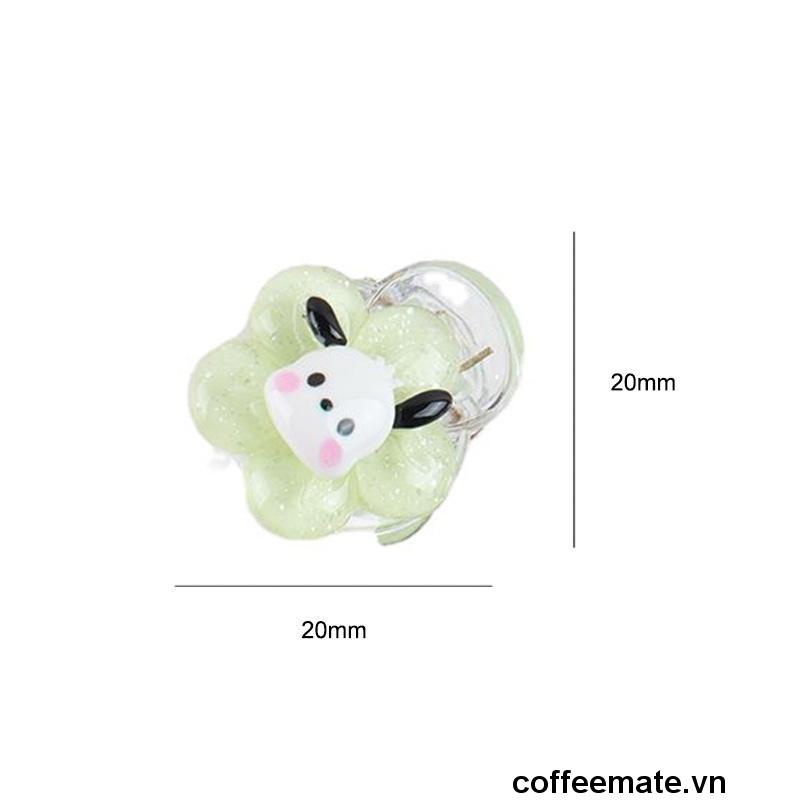 【coffeemate】⚡Kẹp TóC HìNh Chú CúN Dễ Acrylic Thương ThờI Trang Cho Nữ
