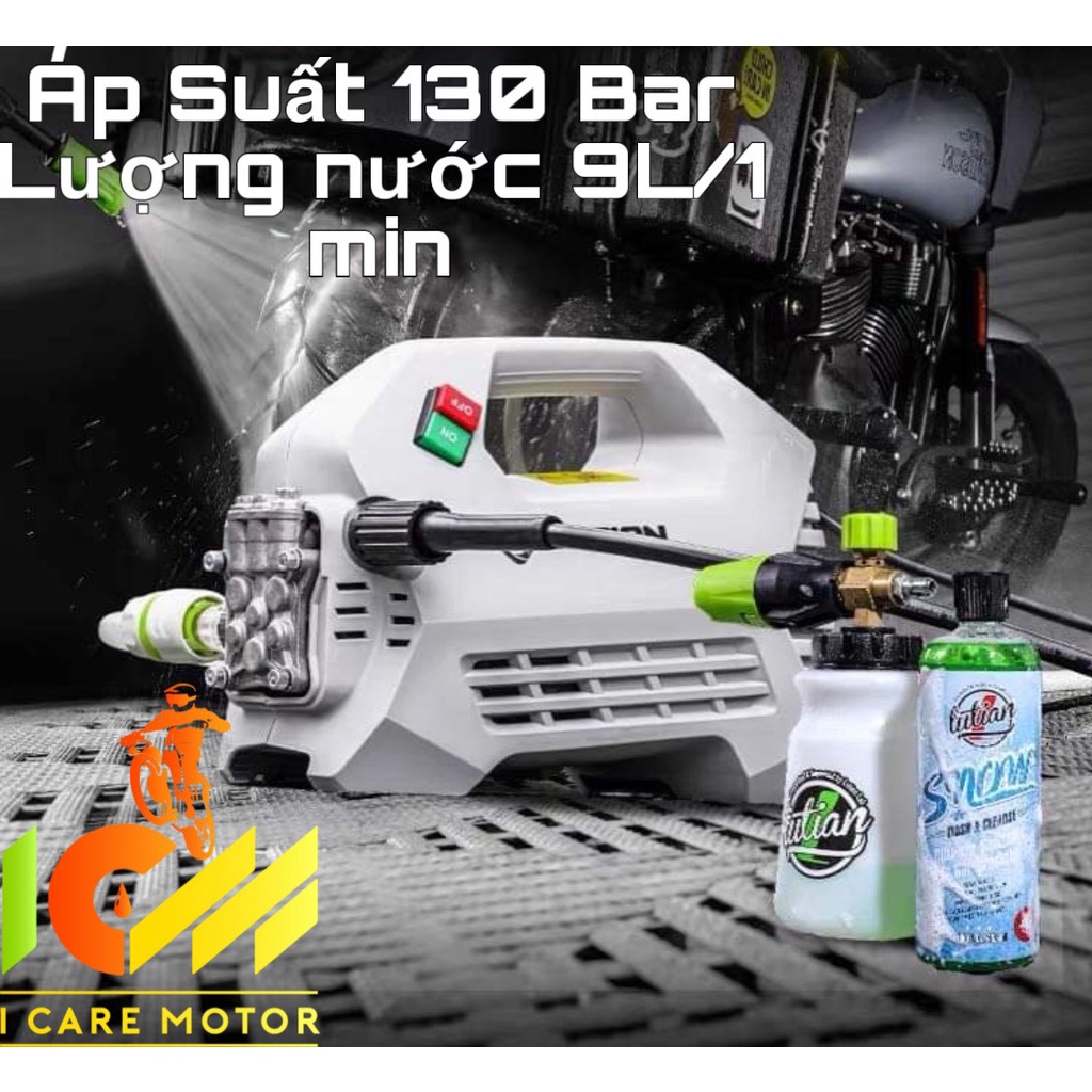 MÁY RỬA XE CAO ÁP 130 BAR LUTIAN CHÍNH HÃNG