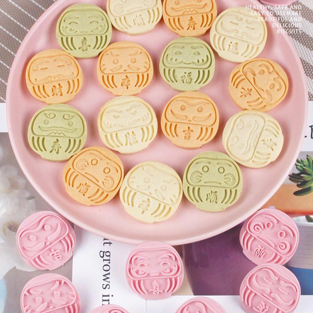 Set 10 Khuôn Cắt Bánh Quy Trang Trí Năm Mới Phong Cách Trung Hoa