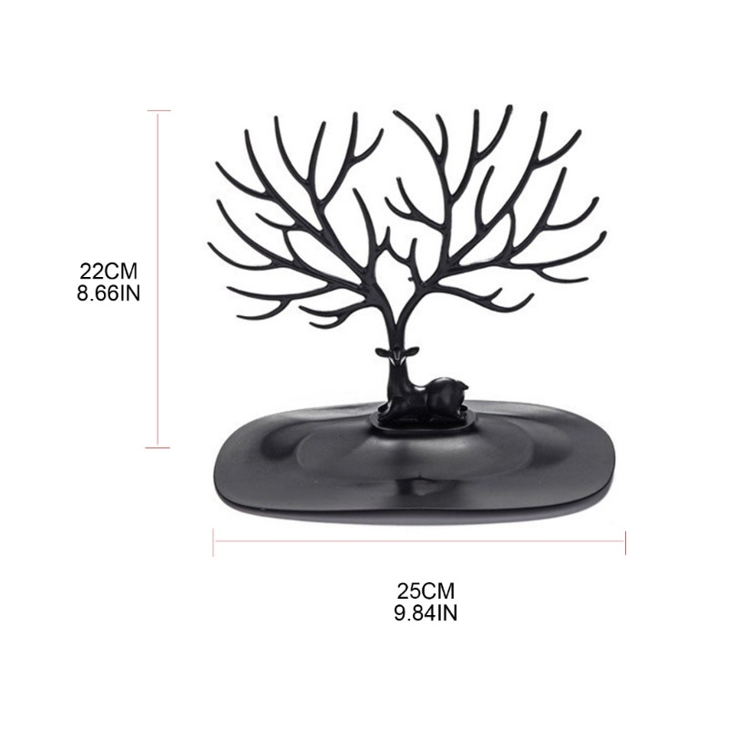 Giá Đỡ Trang Sức Hình Cây Gạc Hươu 2 Cái Cho Nữ