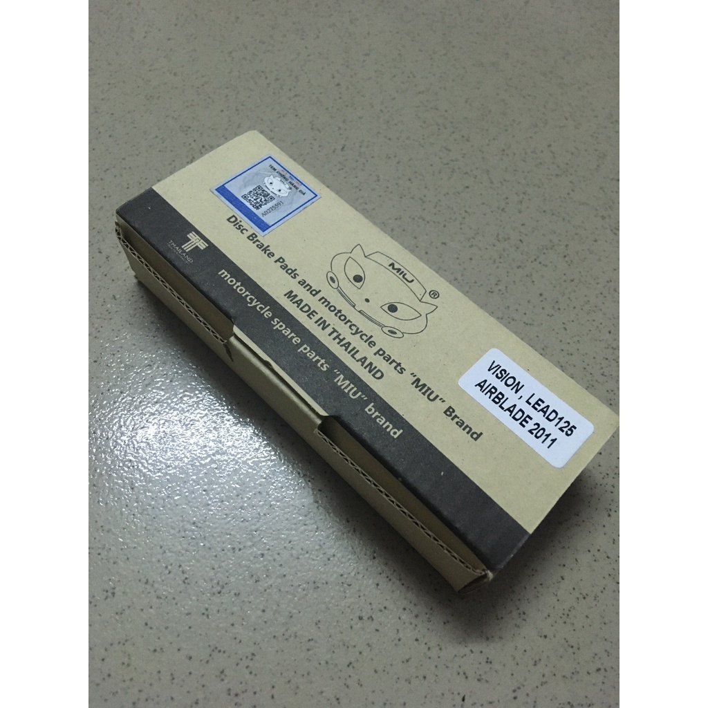 Bố thắng đĩa Hond Visiion, Airibalde 125, Lead 125 nhập khẩu Thái Lan chất lượng cao - KTMotor Shop