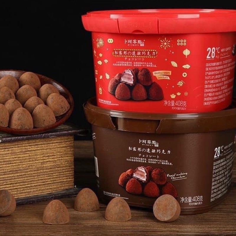 Socola Nama Tươi Công Thức Nhật 408g Date Mới Nhất - Ăn Vặt Ban Mai