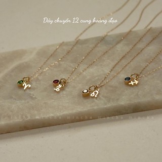 Dây chuyền nữ 12 cung hoàng đạo Titanium Mincha