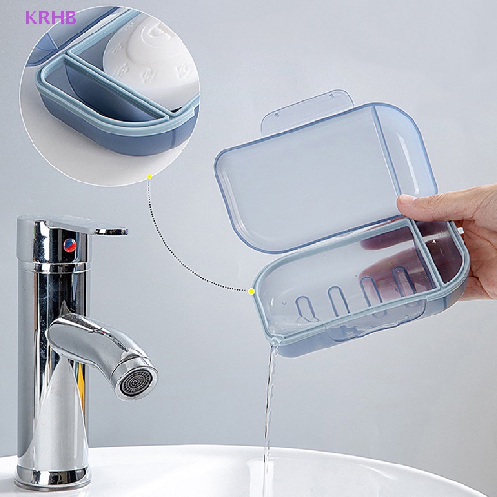 1 Hộp Đựng Xà Phòng Có Nắp Đậy Mới