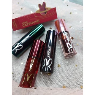 Combo gia đình nhà thỏ tặng cọ đánh son đen 10, xanh sss, hồng p10, đỏ r01
