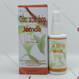 Cồn xoa bóp Jamda chai xịt 50ml