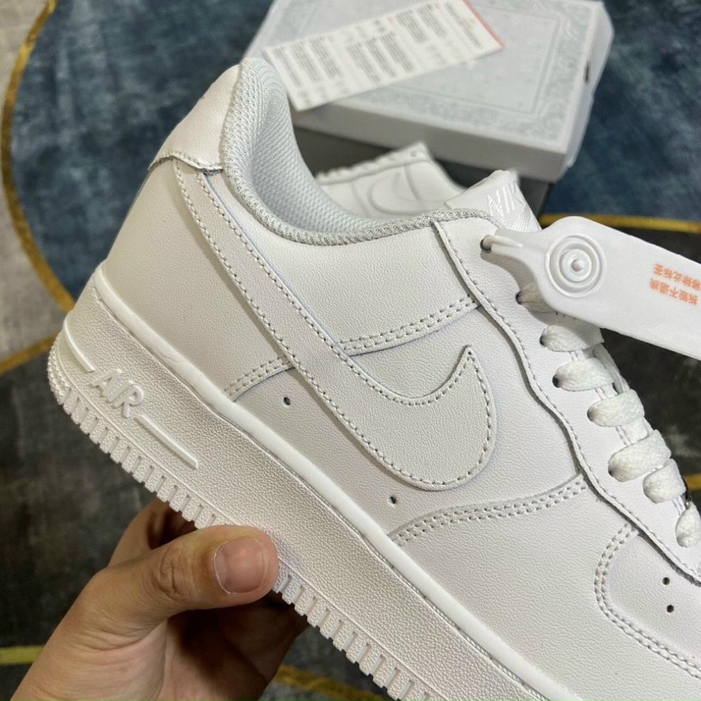 Giày_Nike Trắng , Giày_Nike Air Force 1 Trắng Cao Cấp Full Size Nam Nữ Hot Trend Full Box BILL *