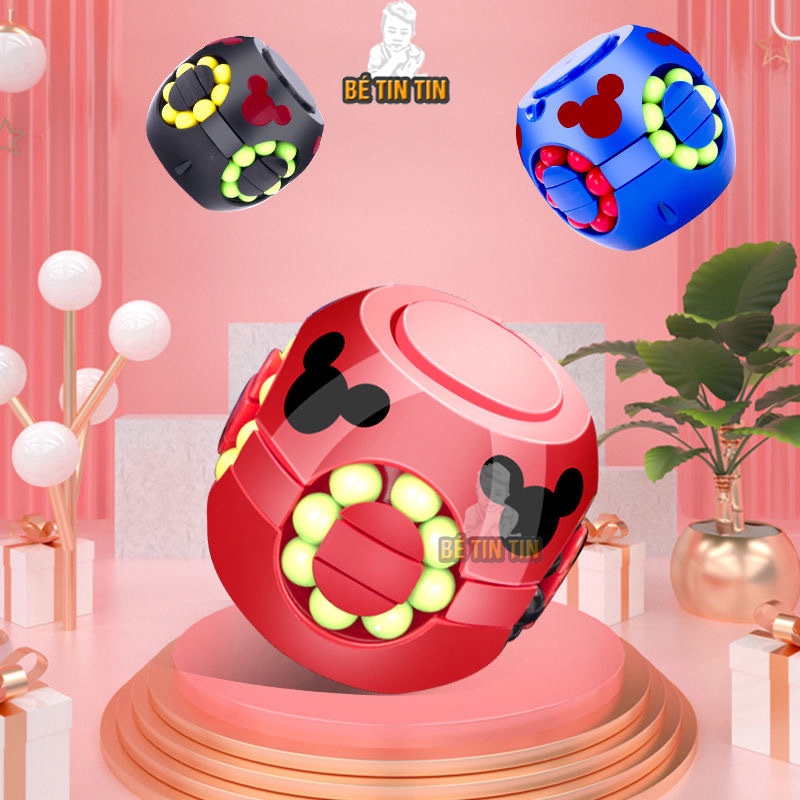 Rubik biến thể đồ chơi rubik hạt đậu PEA trò chơi rubic giải stress - Đồ Chơi TinTin