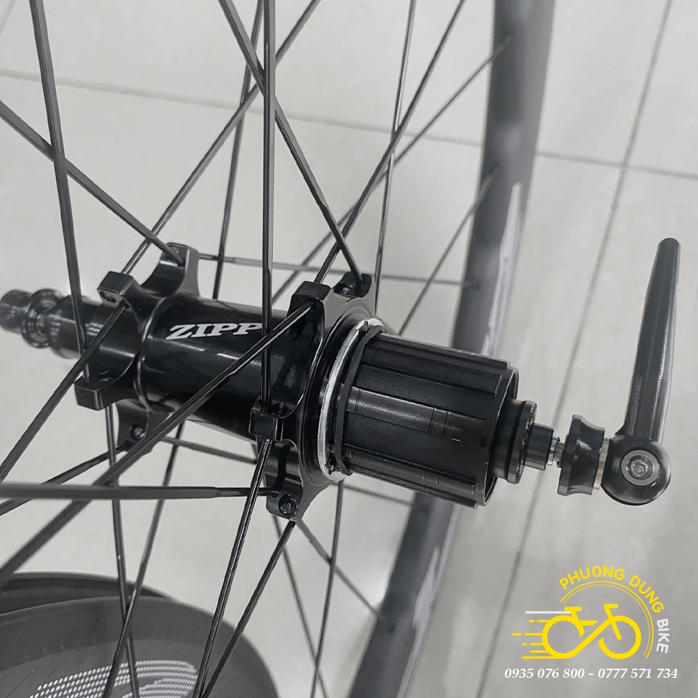Bộ vành Carbon xe đạp road ZIPP 454 NSW 700Cx58mm