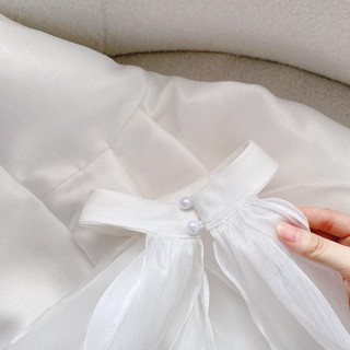 Đầm ông cúp ngực đính đá kèm chocker voan cổ